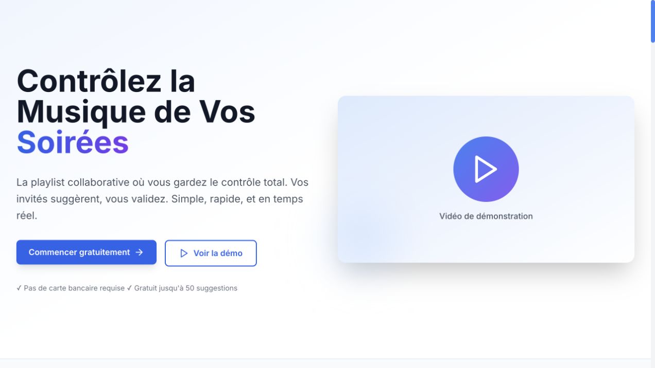 Aperçu du projet Vibe Control